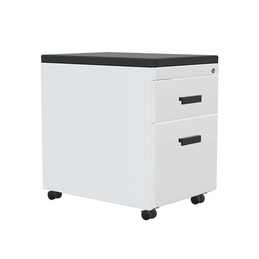 TS Series Mobile Pedestal with Cushion Top
