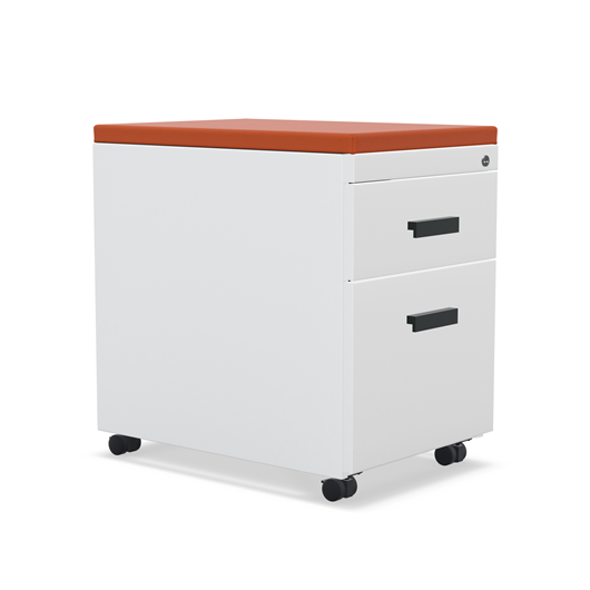 TS Series Mobile Pedestal with Cushion Top