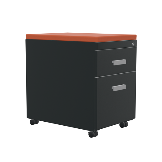 TS Series Mobile Pedestal with Cushion Top