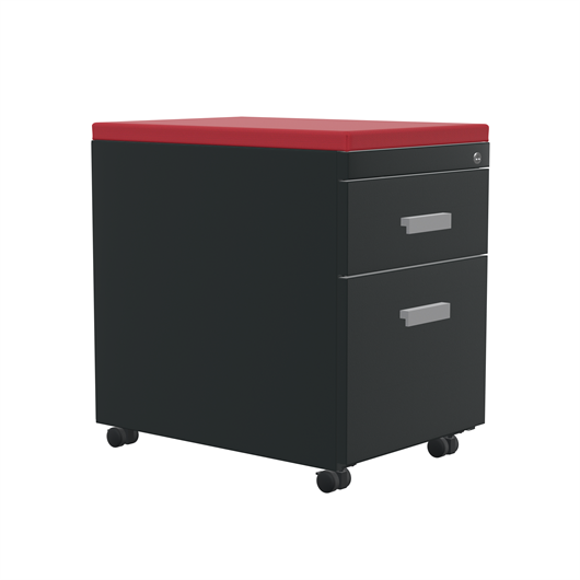 TS Series Mobile Pedestal with Cushion Top