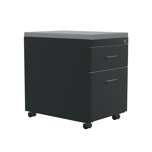 TS Series Mobile Pedestal with Cushion Top