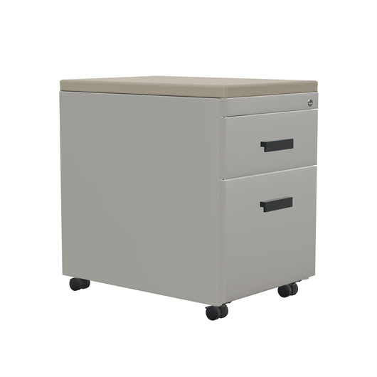 TS Series Mobile Pedestal with Cushion Top