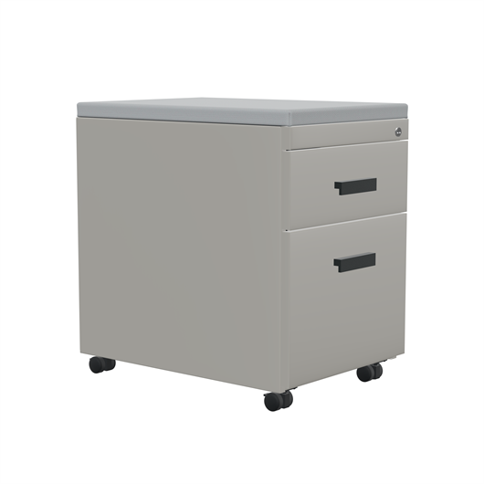 TS Series Mobile Pedestal with Cushion Top