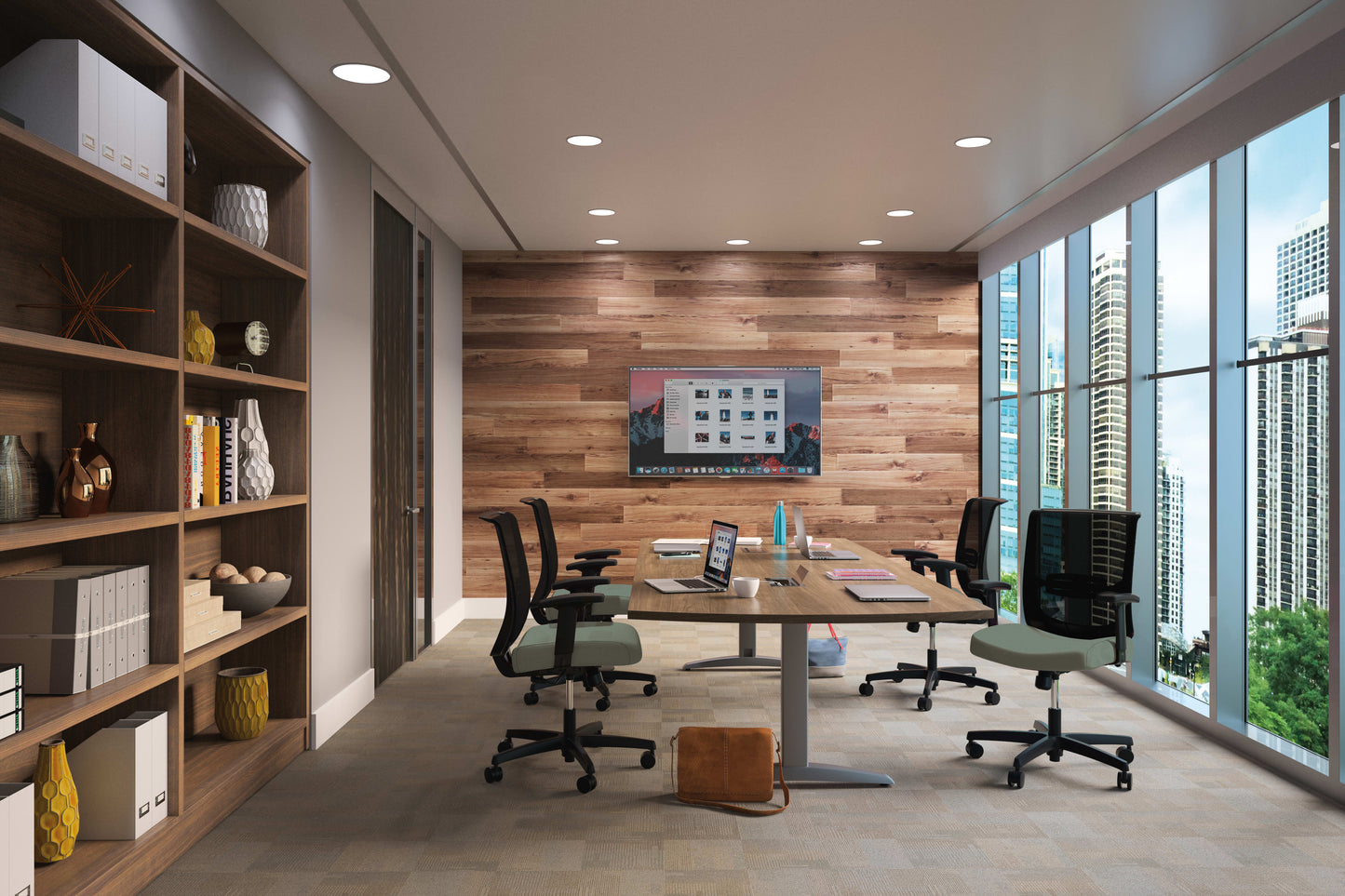 HON Convergence Mesh Mid-Back Task Chair