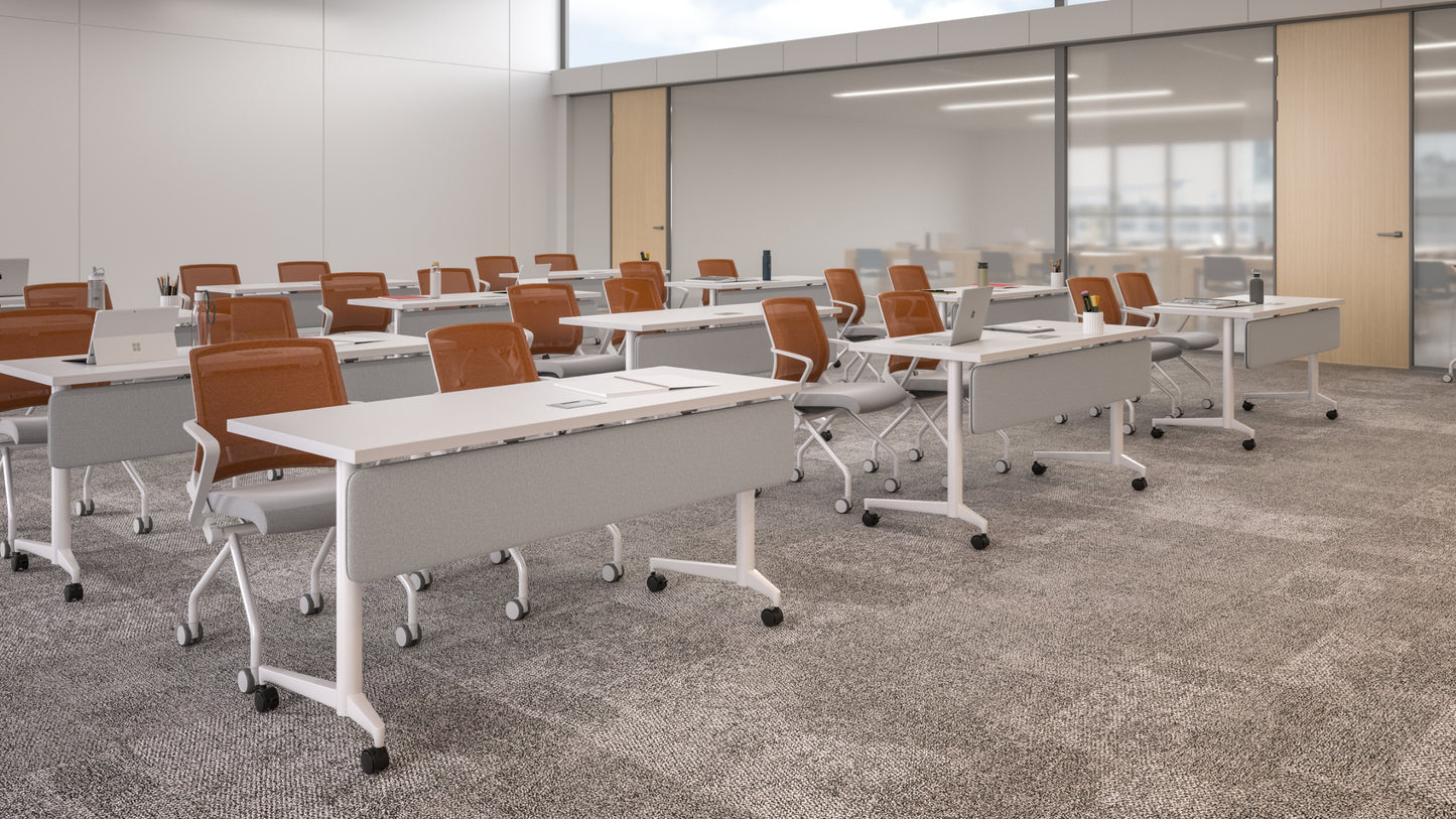 SitOnIt Parallon tables in a training room