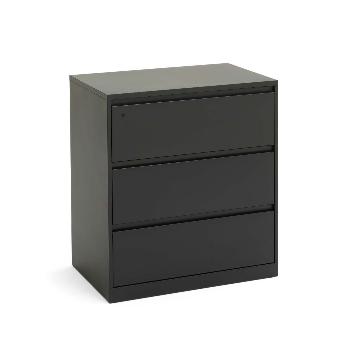 Steelcase Universal Storage three-drawer lateral file on white background
