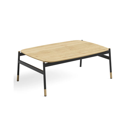AMQ West Elm Work Brighton rectangle table isolated on white