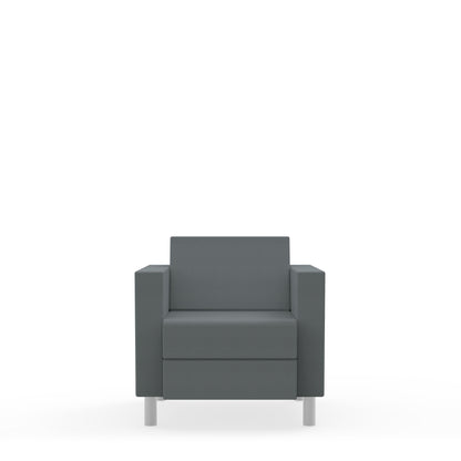Global Citi lounge chair, front view