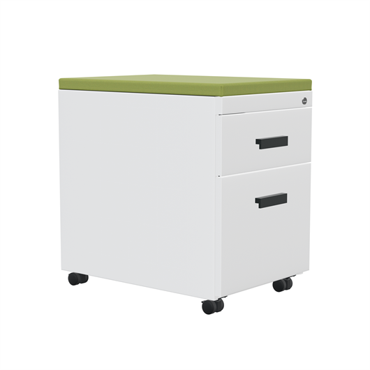 TS Series Mobile Pedestal with Cushion Top