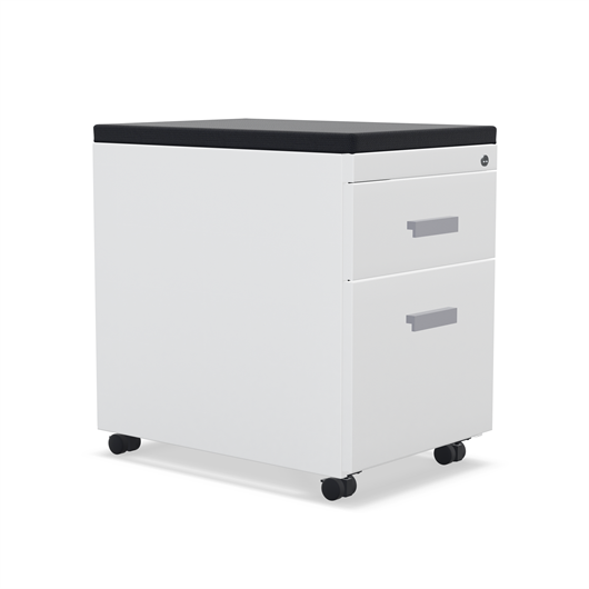 TS Series Mobile Pedestal with Cushion Top
