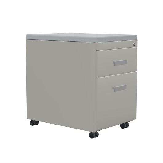 TS Series Mobile Pedestal with Cushion Top