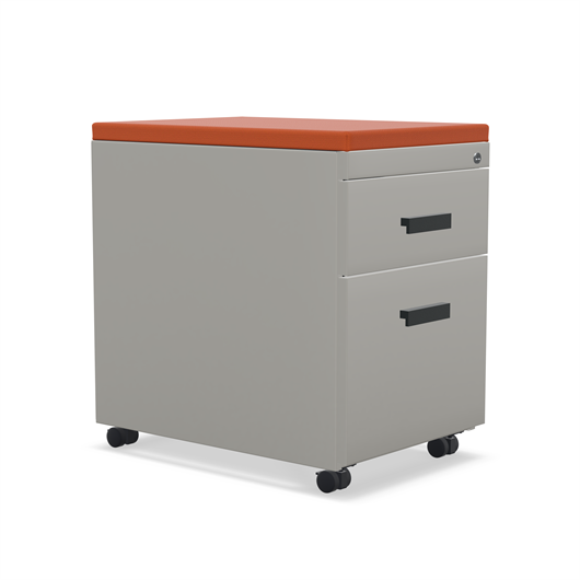 TS Series Mobile Pedestal with Cushion Top