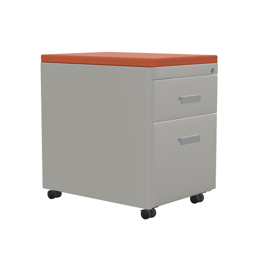 TS Series Mobile Pedestal with Cushion Top