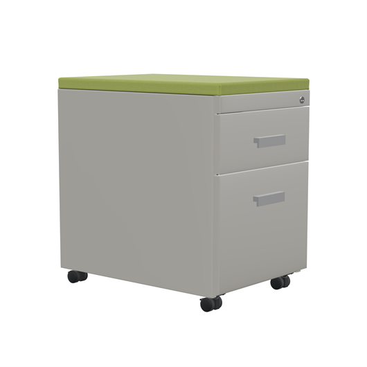 TS Series Mobile Pedestal with Cushion Top