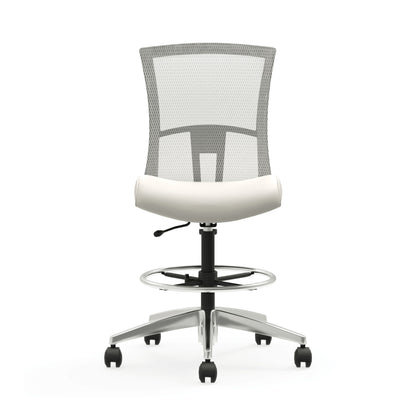 Vion Mesh Height Adjustable Stool model 6327-6 studio render, front view