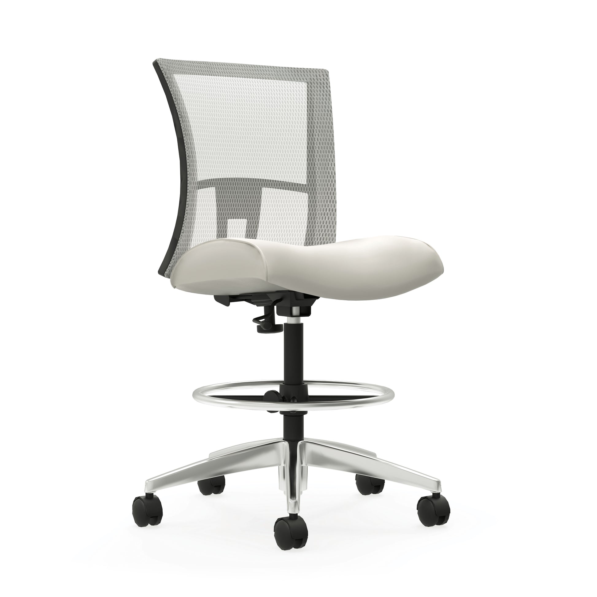 Vion Mesh Height Adjustable Stool model 6327-6 studio render