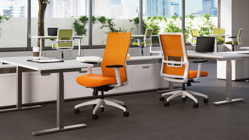 Novo mid-back mesh task chair