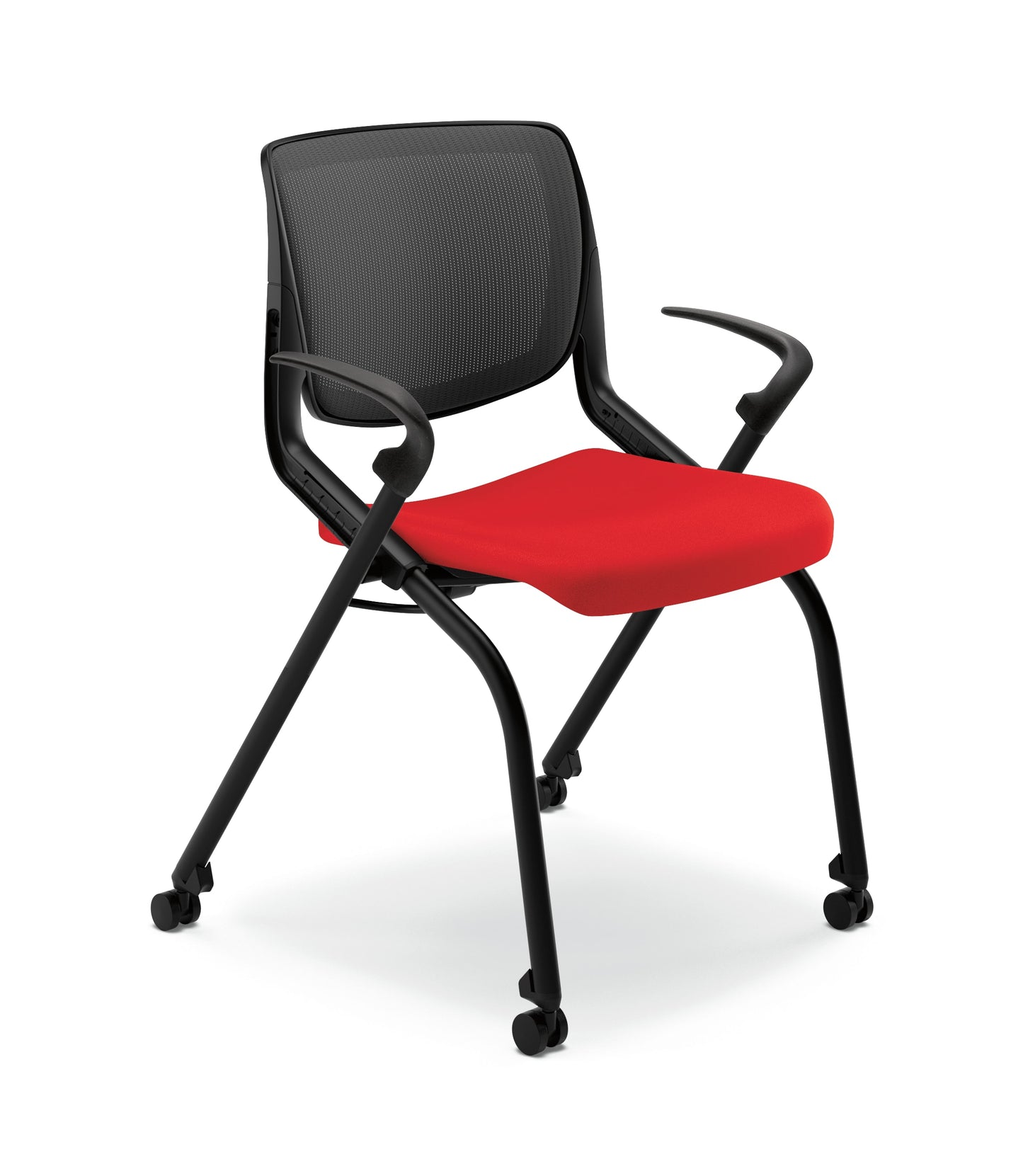HON Motivate flex-back chair, black frame