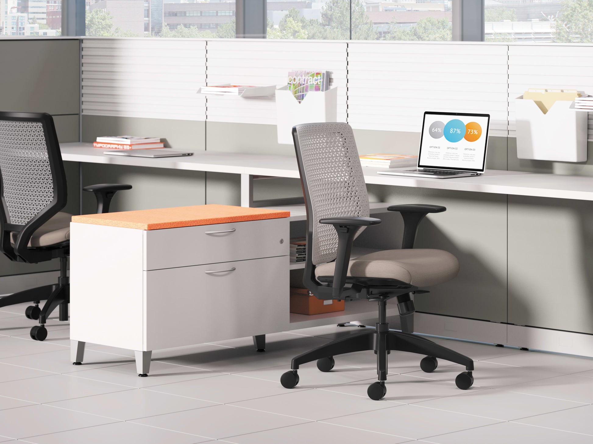 HON Solve Mesh Back Task Stool