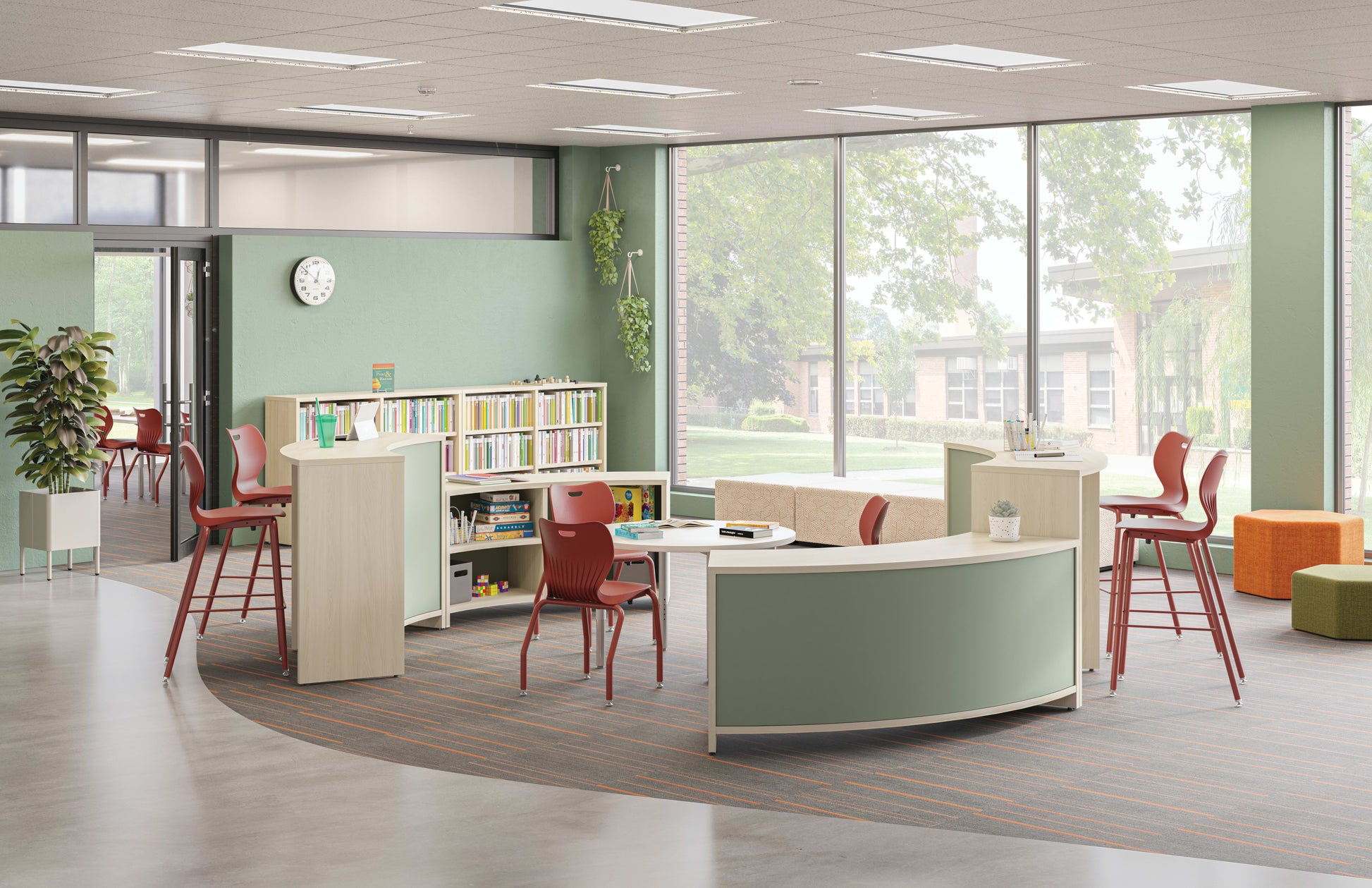 HON SmartLink chairs in a classroom