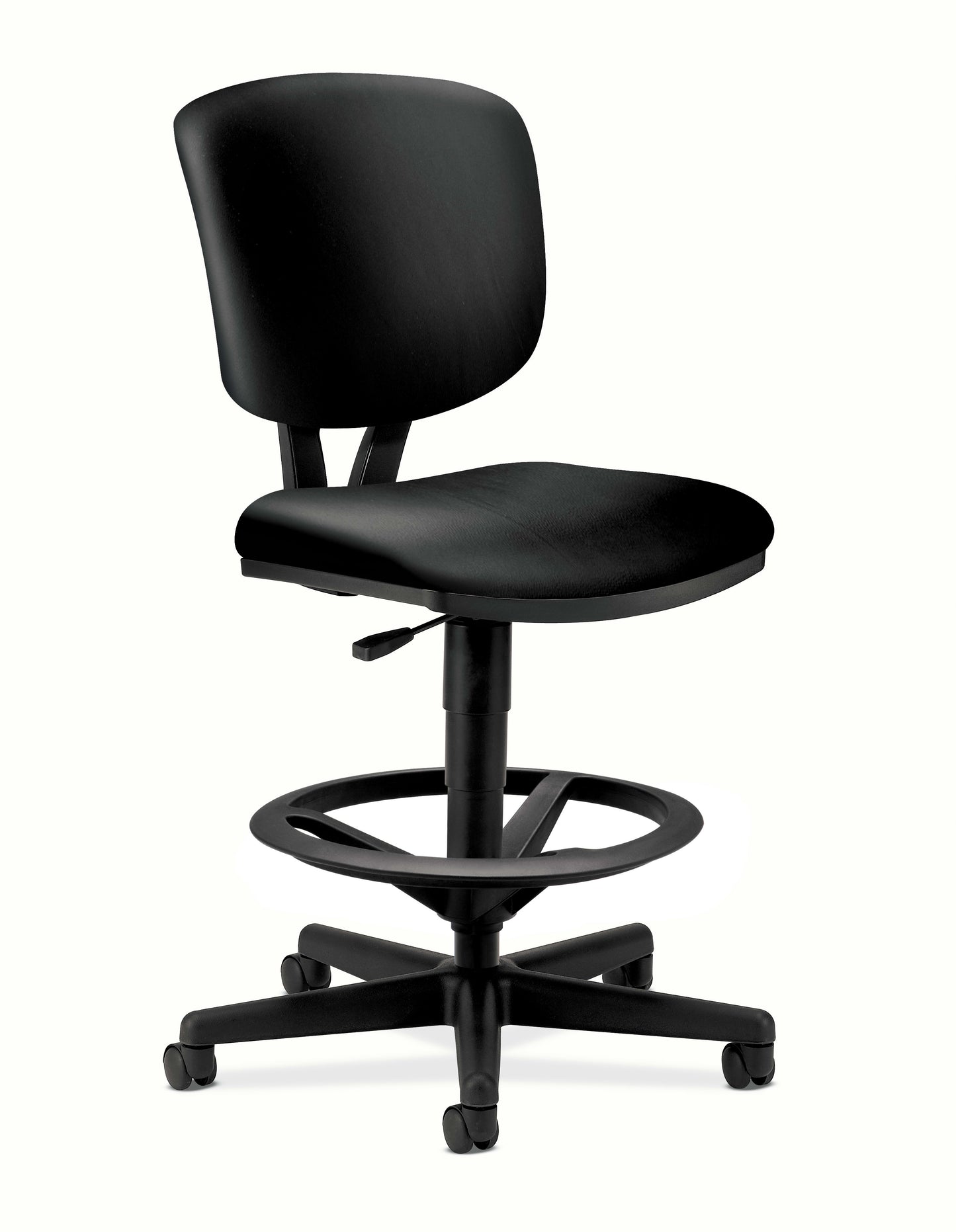 HON Volt task stool, SofThread leather seat