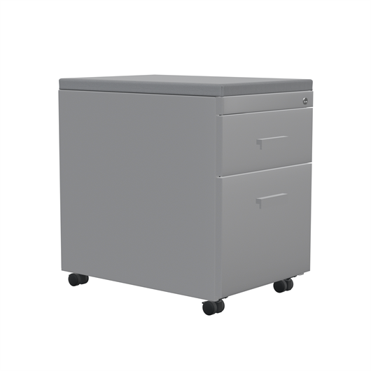 TS Series Mobile Pedestal with Cushion Top