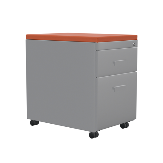 TS Series Mobile Pedestal with Cushion Top