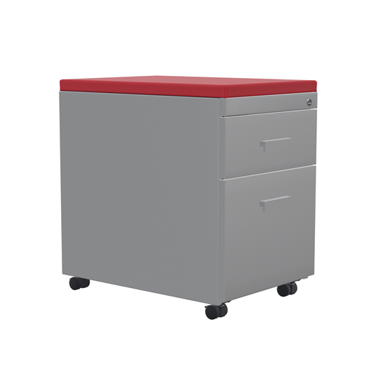 TS Series Mobile Pedestal with Cushion Top