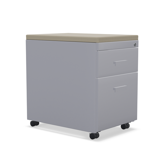 TS Series Mobile Pedestal with Cushion Top