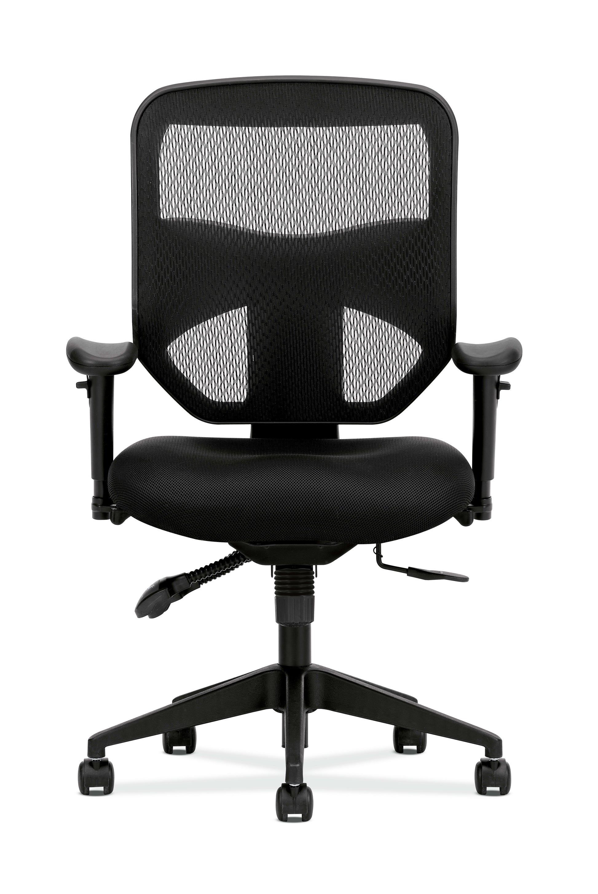 HON Prominent Task Chair with asynchronous control, front view