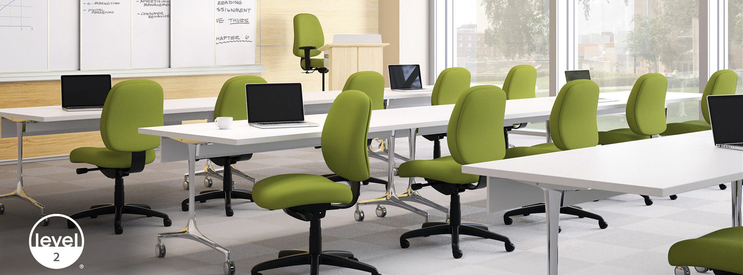 TR2 mid-back task chair detail
