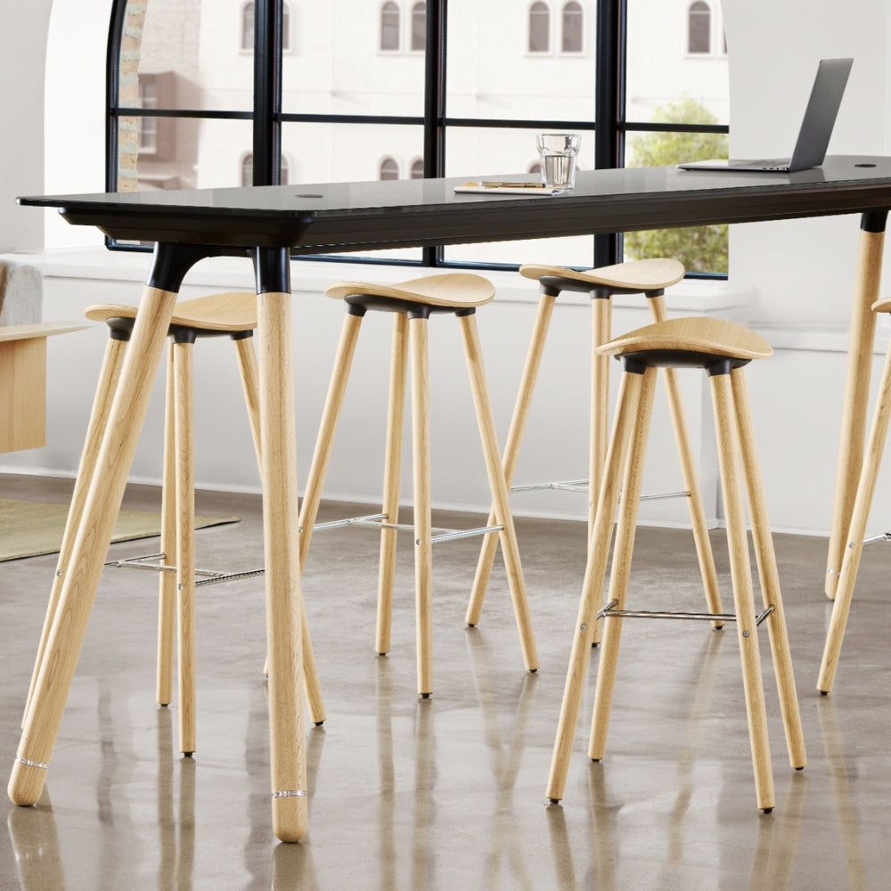 Enea Cafe Wood Stool