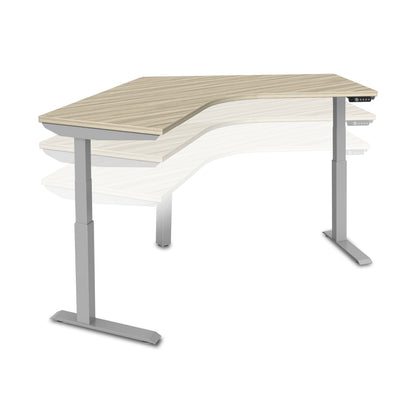 SitOnIt Switchback 3-leg corner desk