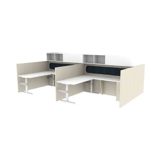 OFS Staks Reception Desk on white