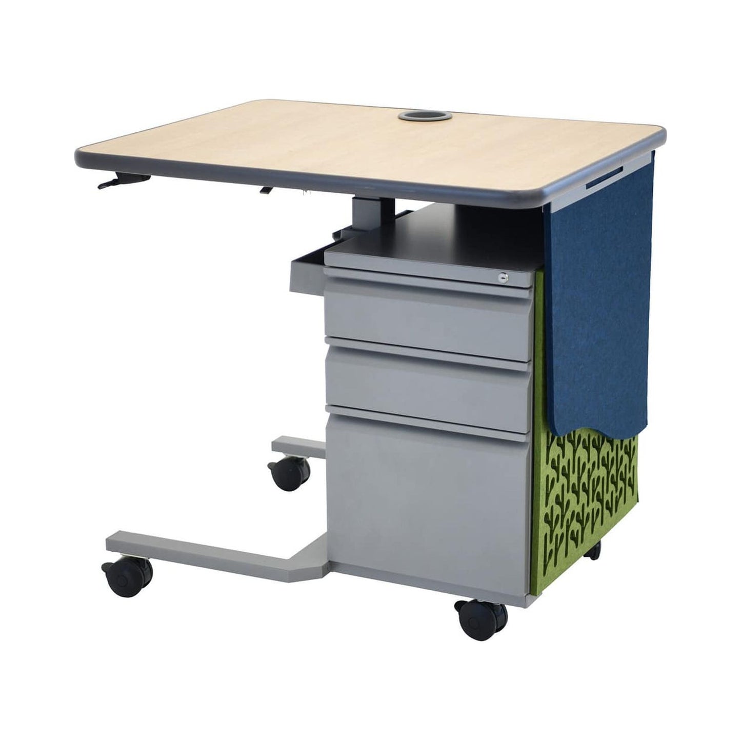 Smith System Cascade Mobile Teacher Workstation