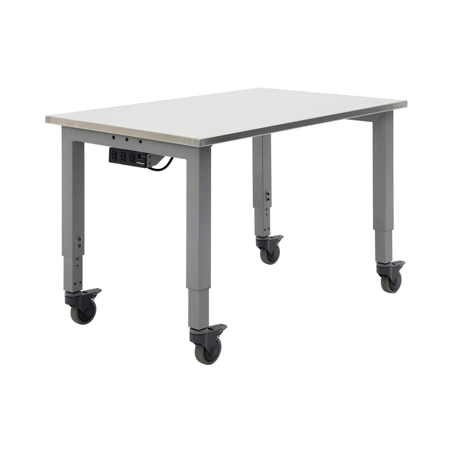 Smith System Planner Studio Stainless Steel Table