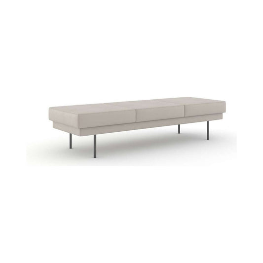 OFS Rowen Bench & Ottoman on white